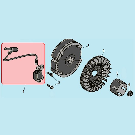 Магнето и маховик Champion BC9714